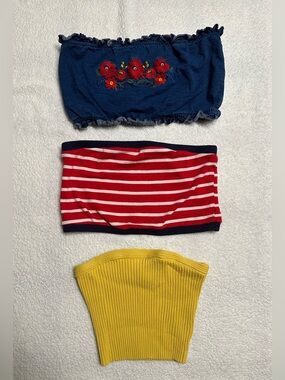 Medium Women’s Bandeau Bundle - Forever 21 & Heart & Hip, All Like New
